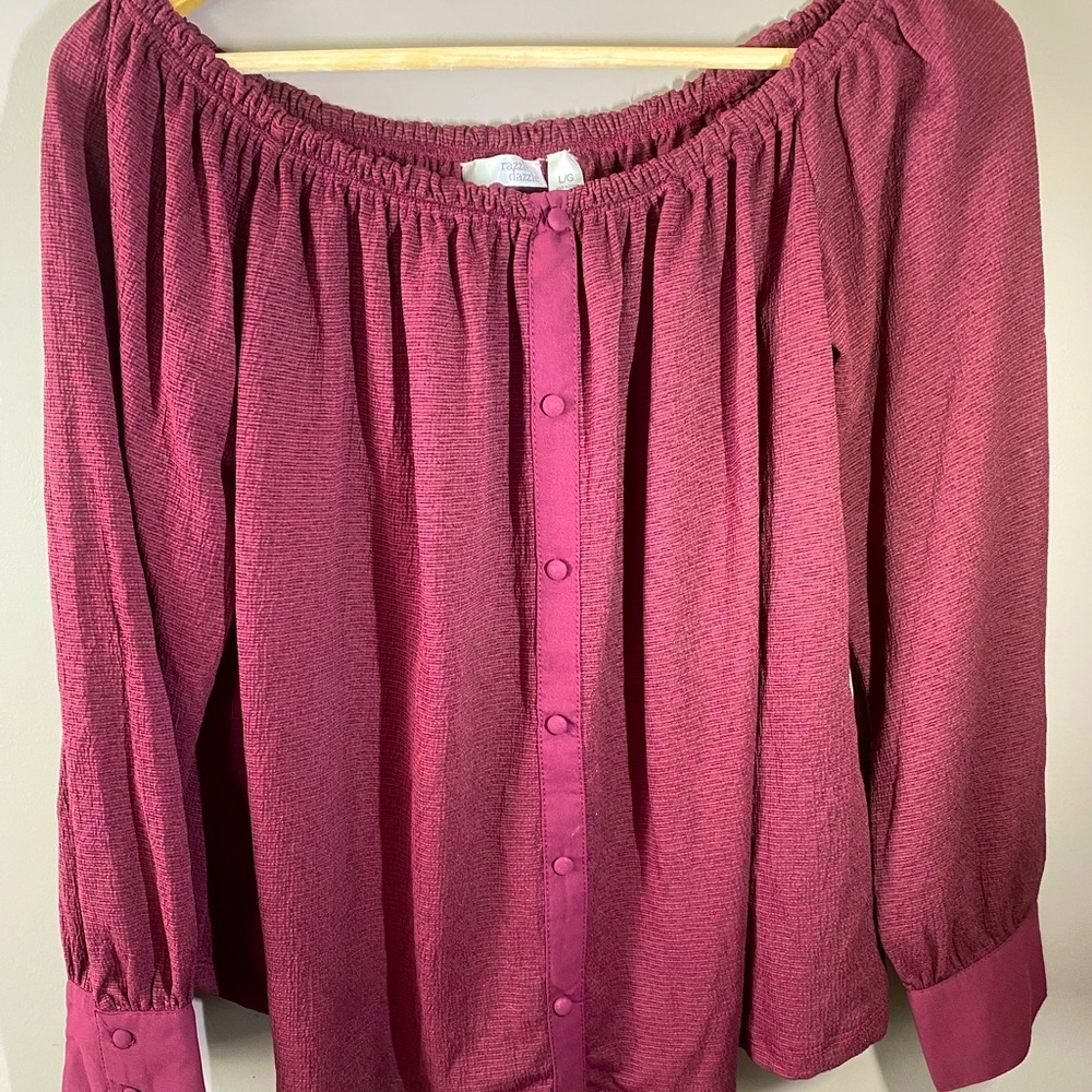 RAZZLE DAZZLE BLOUSE